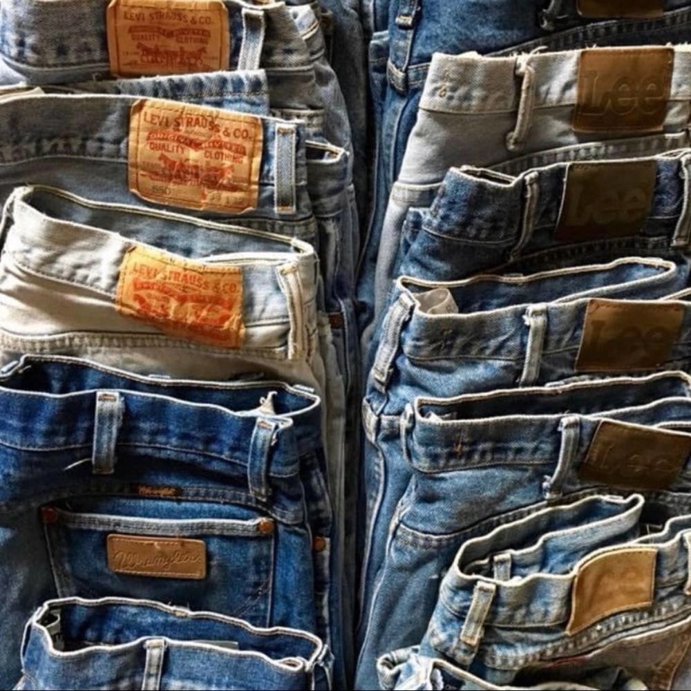 36w 80s‎ USA Vintage Wrangler Jeans - Picture 7 of 8